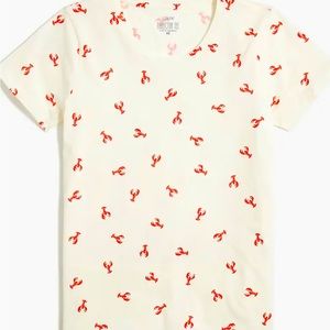 J.Crew Lobster Collector Tee